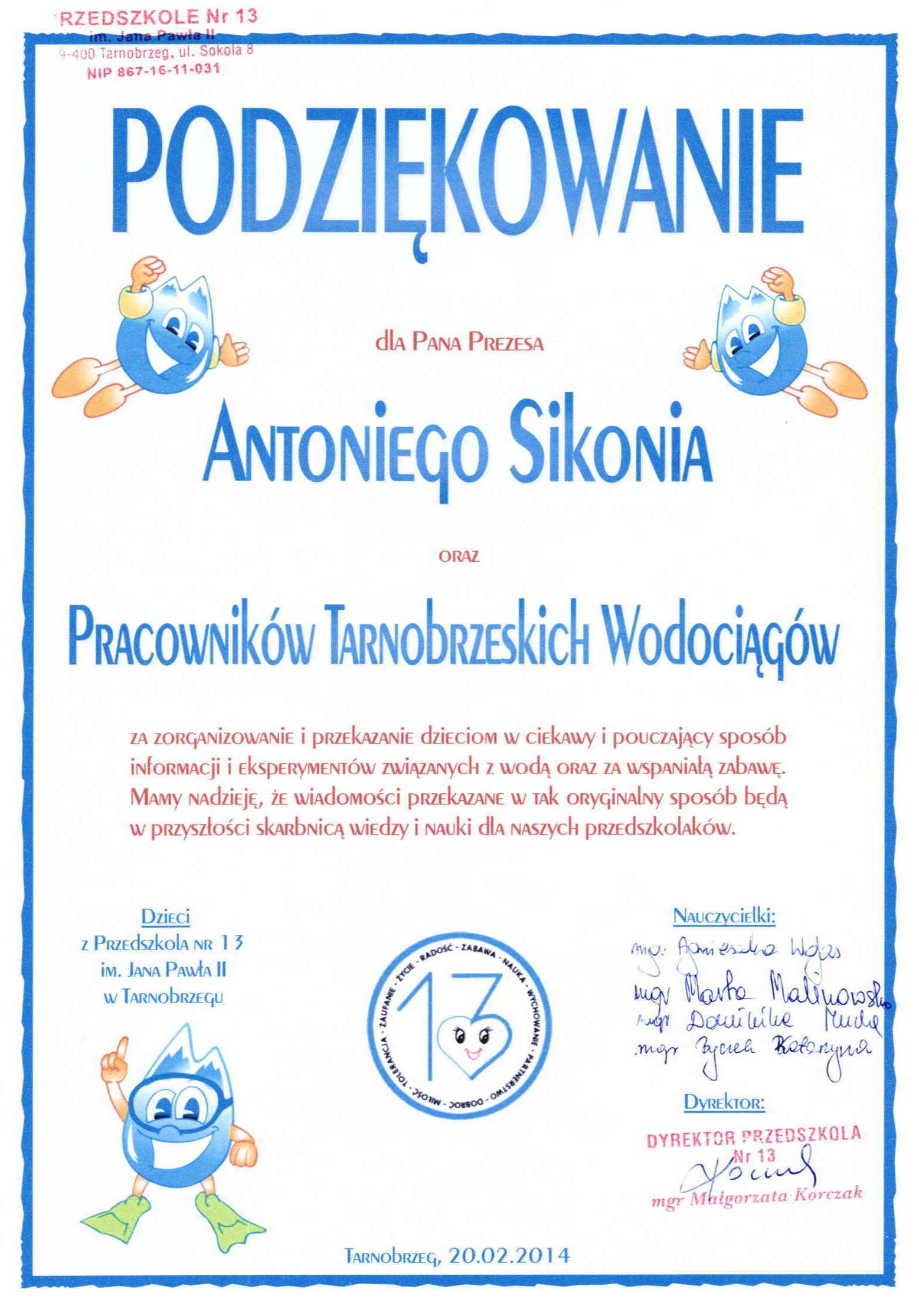 2014 02 20 przedszk nr 13