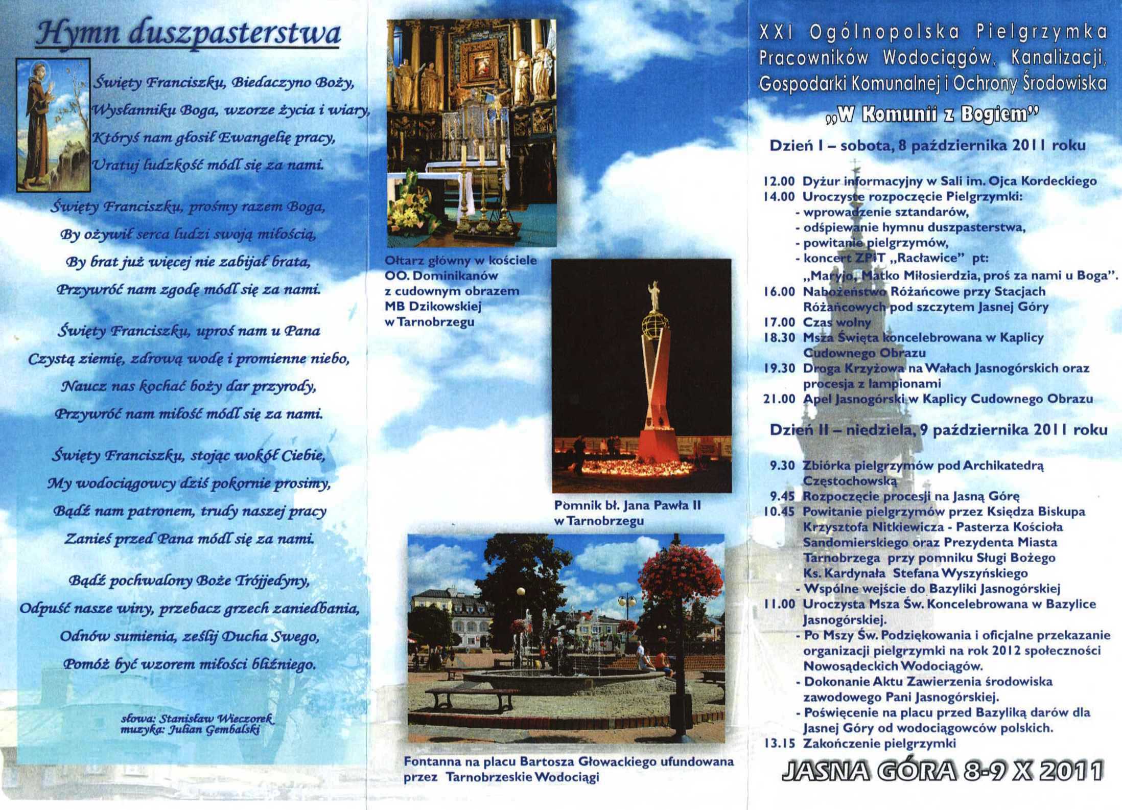 pelgrzymka 2011 broszura strona 2