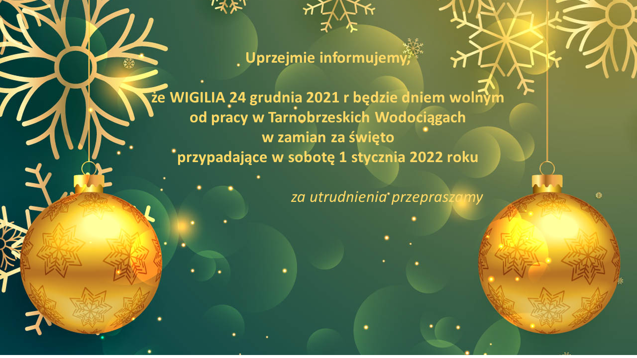 wigilia dzien wolny 24 12 2021