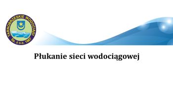 Płukanie sieci wodociągowej